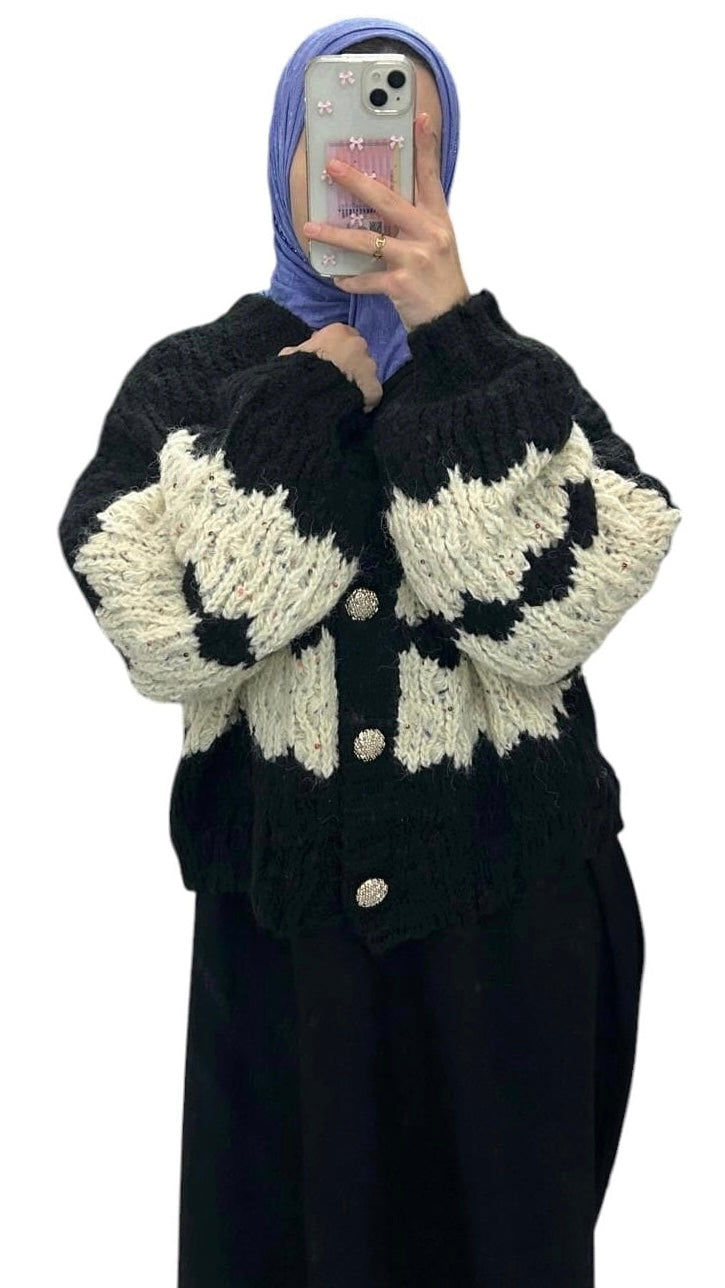 Vest Soukayna - Zwart