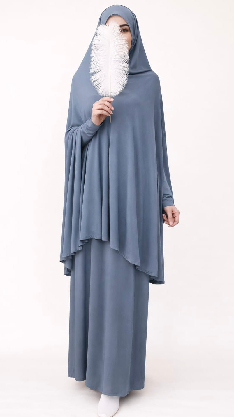 Khimar Aya - Blauw