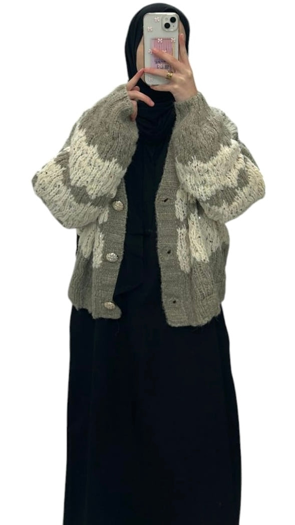 Vest Soukayna - Taupe