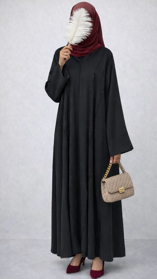 Abaya Nisrine - Zwart