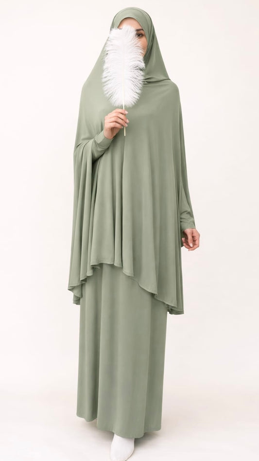 Khimar Aya - Groen