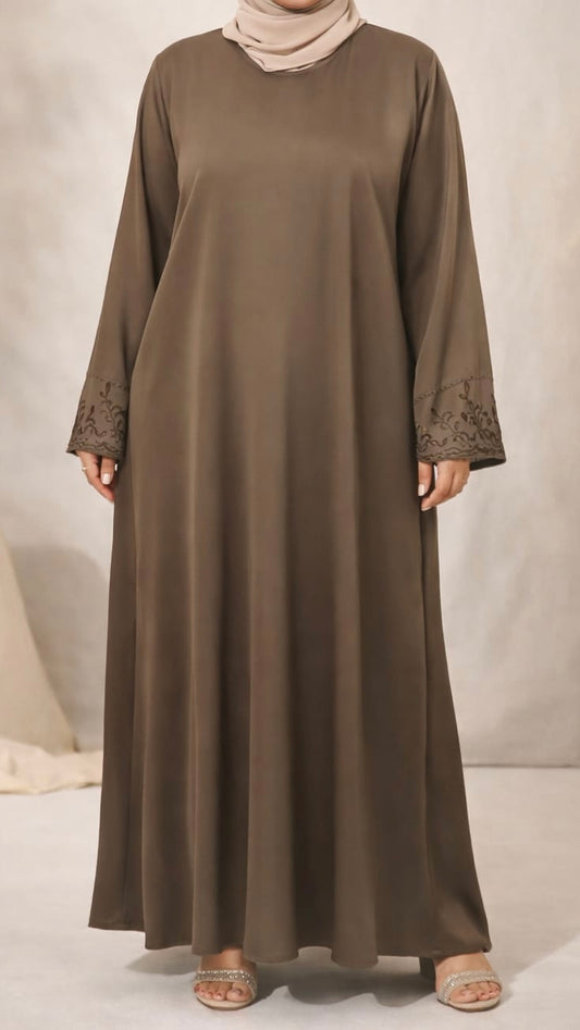 Abaya Samia - Bruin