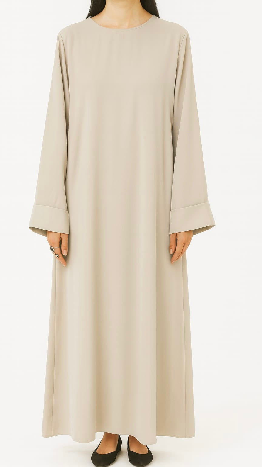 Abaya Manar - Crème