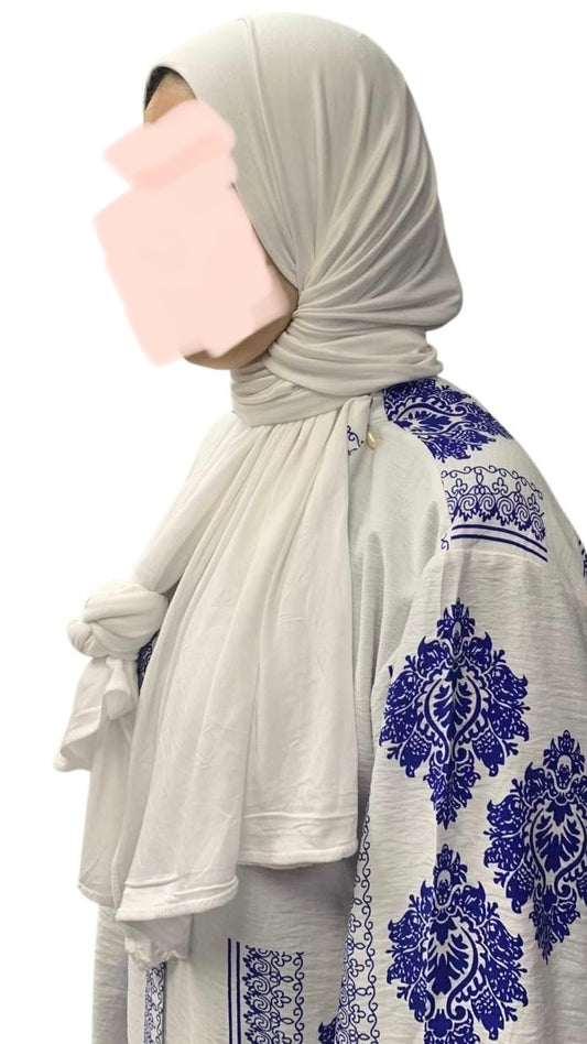 Jersey Sjaal - Wit