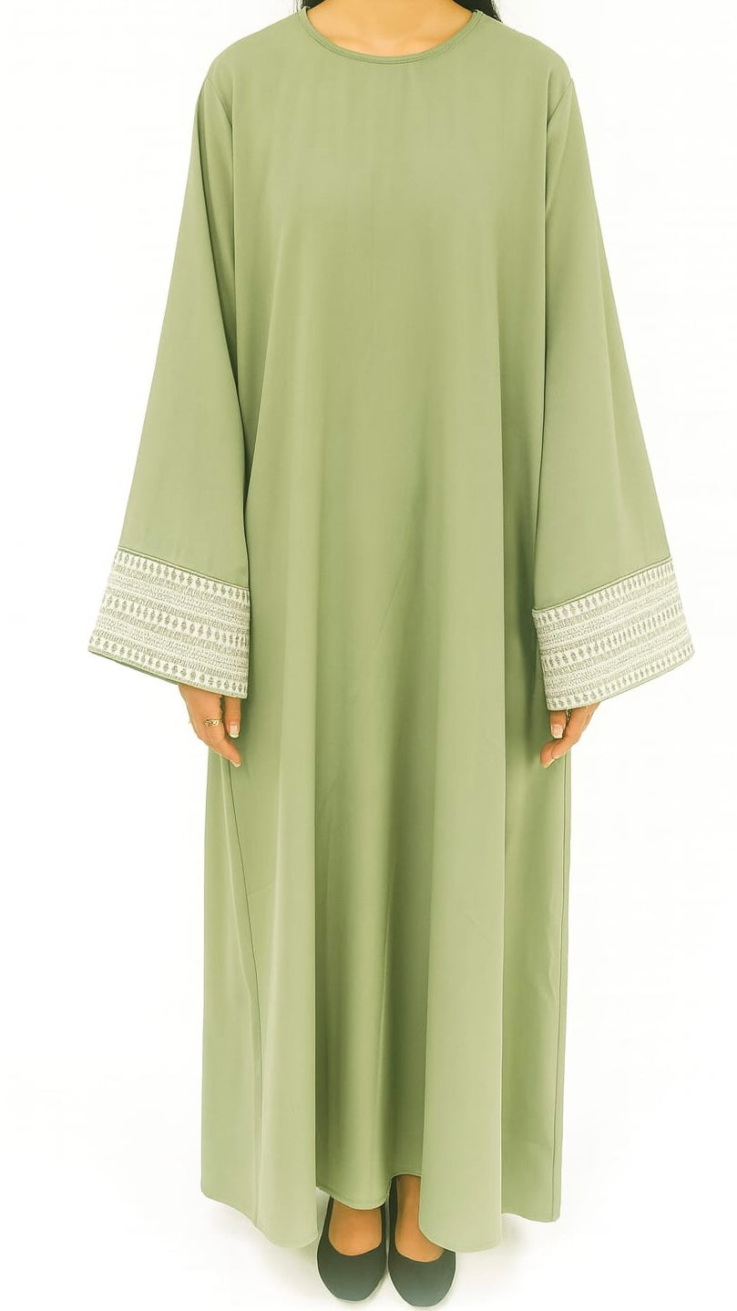 Abaya Anissa - Lichtgroen