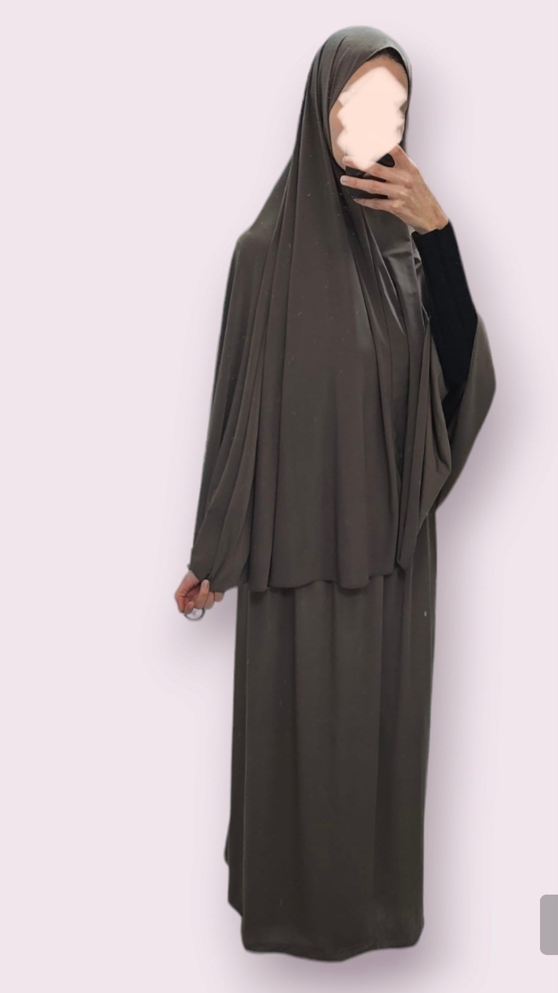 Tweedelige Khimar met Rok