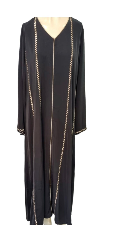 Abaya Amira met Structuur